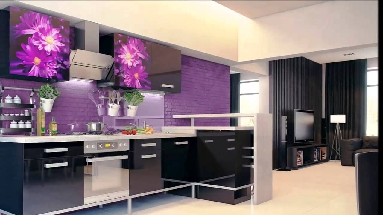 Wohnzimmerz: violett wandfarbe with wandfarbe kristall violett ...
