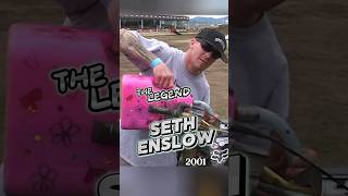 Seth Enslow jumps over a bunch of construction vehicles! Like it was nothing! 2001