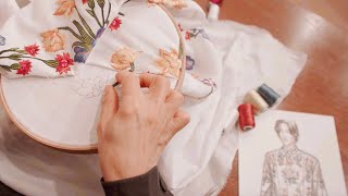 Alta Sartoria embroidered linen shirt – The Making Of