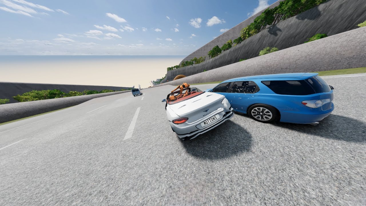 Full Throttle INSANE Long Downhill Mayhem! | BeamNG.drive Epic Crashes & Speed Test #1