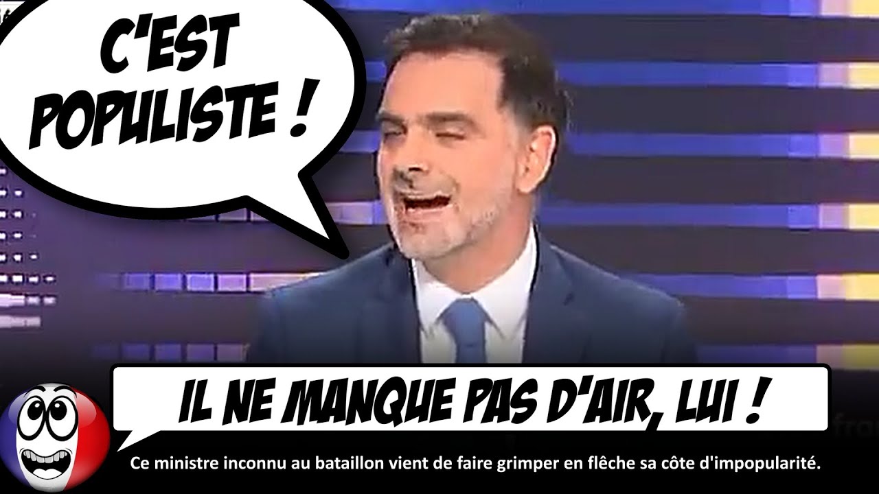 Les propos HONTEUX du nouveau ministre du budget et des comptes publics, Laurent Saint-Martin.