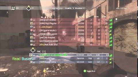 WTF!?!?!?!?! (HACKERS EXPOSED!!) Modded MW3 infected gameplay