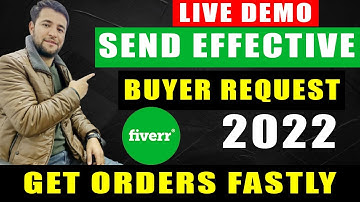how to send effective buyer request on Fiverr  2024- Fiverr par buyer request kaise kare
