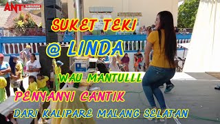Suket teki  MBk Linda penyanyi cantik dari KALIPARE MALANG SELATAN