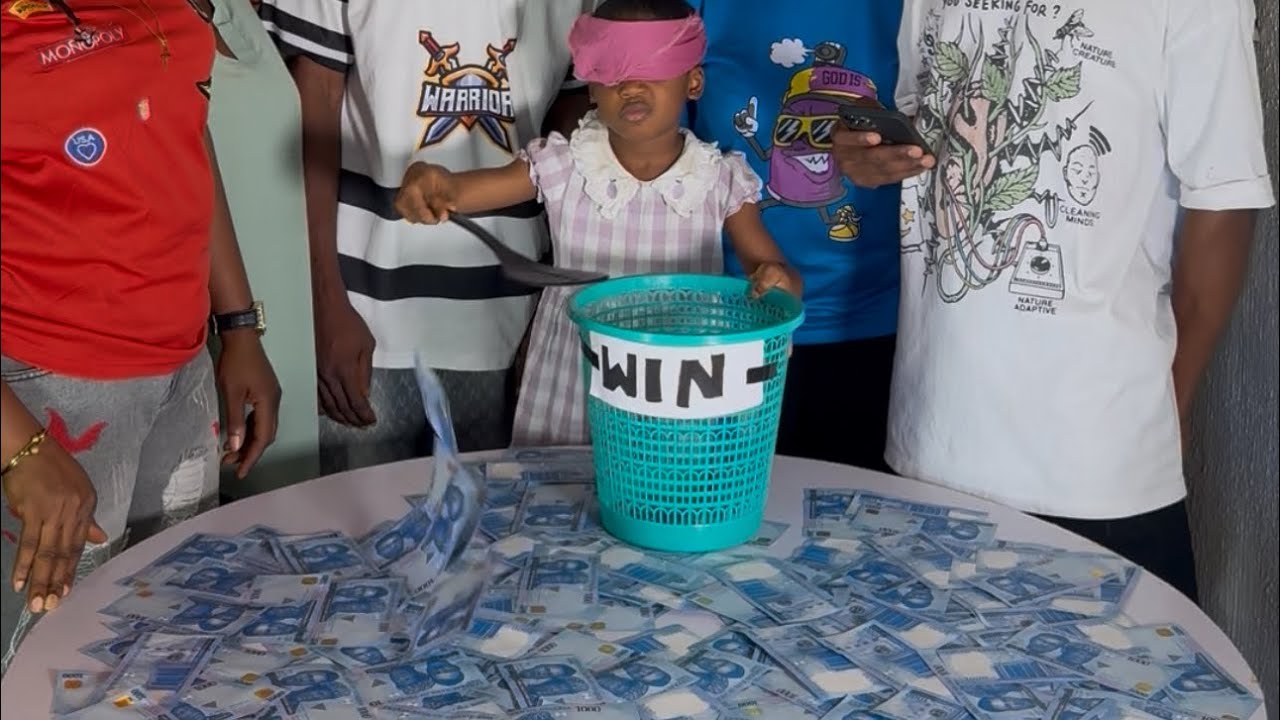 Завяжите глаза и выберите корзину, чтобы заработать много денег💰 за 30 секунд — умное и увлекател...