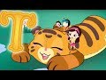 Letter t  olive and the rhyme rescue crew  learn abc  sing nursery songs