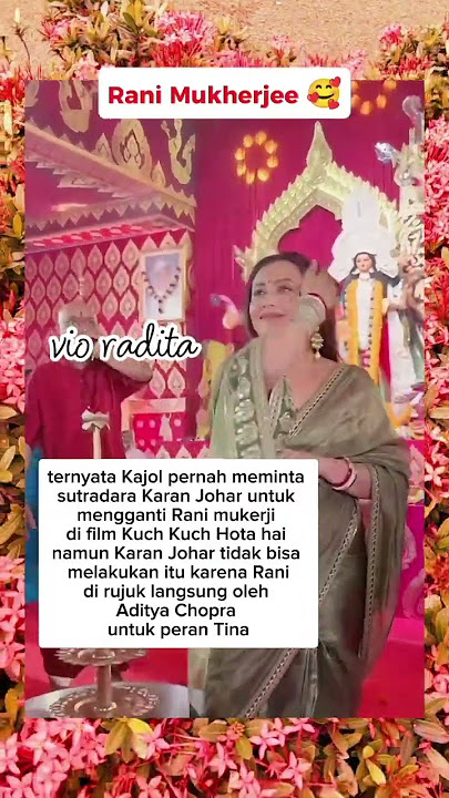 Rani Mukherjee 🥰 #trending #funny #viral #bollywood #india #love #rani #ranimukherjee #shorts #fyp