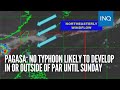 Pagasa: No typhoon likely to develop in or outside of PAR until Sunday