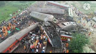 Train accident in Balasore.   Balasore Train Hadsa