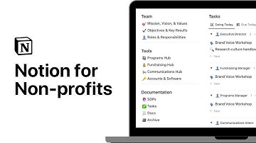 Notion for Non-profits