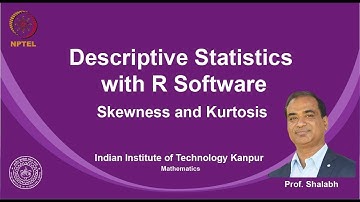noc19-ma14 Lecture 24-Moments-Skewness and Kurtosis --- old