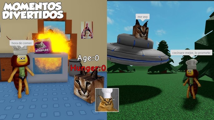 HACIENDO MEMES EN TU SÓTANO MOMENTOS DIVERTIDOS (ROBLOX) 