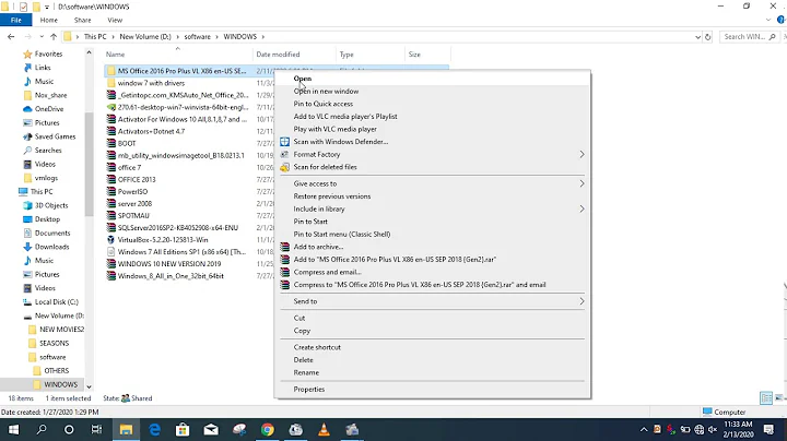 How to open and install Disc Image File  ISO without extracting files Using Windows10