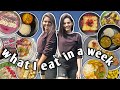 what i eat in a week to be happy | *realistic* and *healthy*