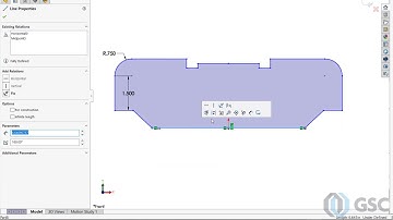 Sketching Enhancements in SOLIDWORKS