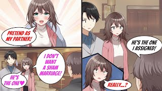 ［Manga dub］She left her home and wants me to pretend like her boyfriend but...［RomCom］