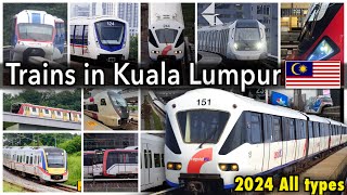 Trains in Kuala Lumpur 2024 Special video