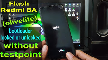 Flash Redmi 8A (olivelite) Via Miflash Pro #flashredmi8a