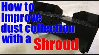 Shop Work: How to get better dust collection with a Miter saw dust shroud