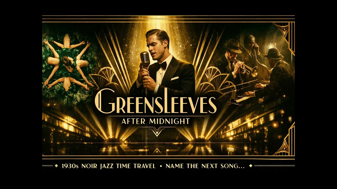 Greensleeves After Midnight — A 1930s Jazz Time-Travel Song