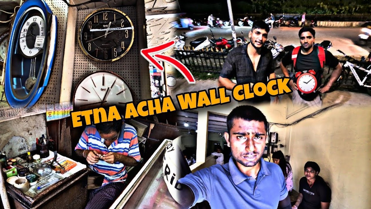 Vlog : 340 Etna Acha Wall Clock ⏰️ 