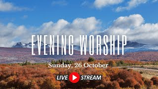 Evening Worship, 26 October 2025 with David Hall