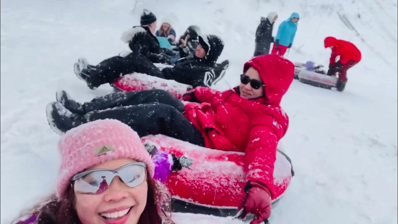 Snow Tubing at Lakeridge Ski Resort YouTube