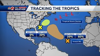 Storm Dexter set to become extratropical soon; NHC monitoring areas of interest