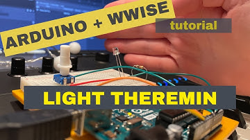 DIY light theremin with Arduino + Wwise.