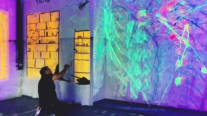 Neon Room Art RuBug Germany Kunst Adnan Kassim