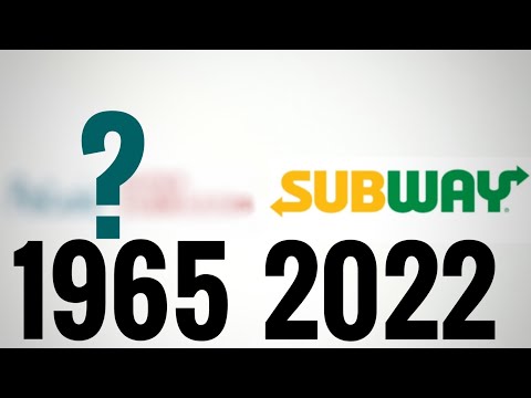 Ewolucja loga Subway (1965-2022)