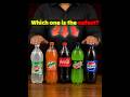 Which is the safest cold drink 😱 #colddrink #cocacola #safest #trending