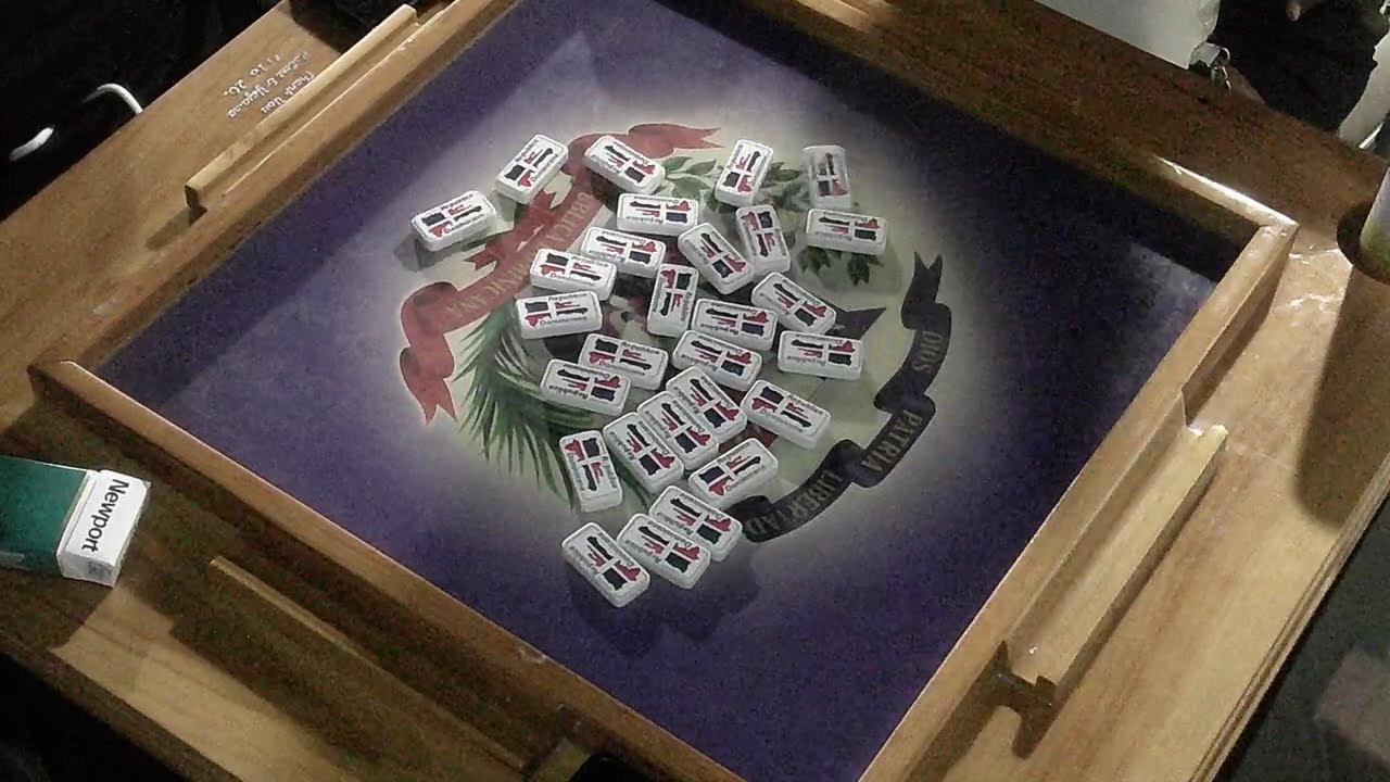 Dominoes at 90 Degrees F