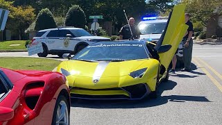 Police officer pulls over Lamborghini and instantly regrets it! Smileawhileinc ￼