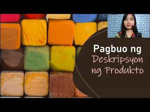 DESKRIPSYON NG PRODUKTO  ( Pagsulat sa Piling Larangan - Teknikal)