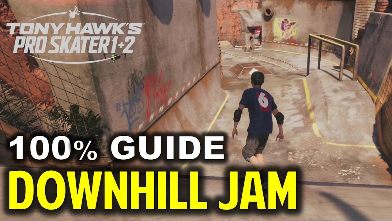 Get SKATE - Downhill Jam Level Park Goal - Tony Hawk's Pro Skater