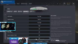 SHROUD Tom Clancy's Rainbow Six: Siege SETTING