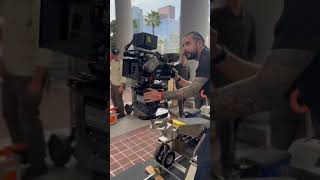 Filmmaking in front of LA City Hall