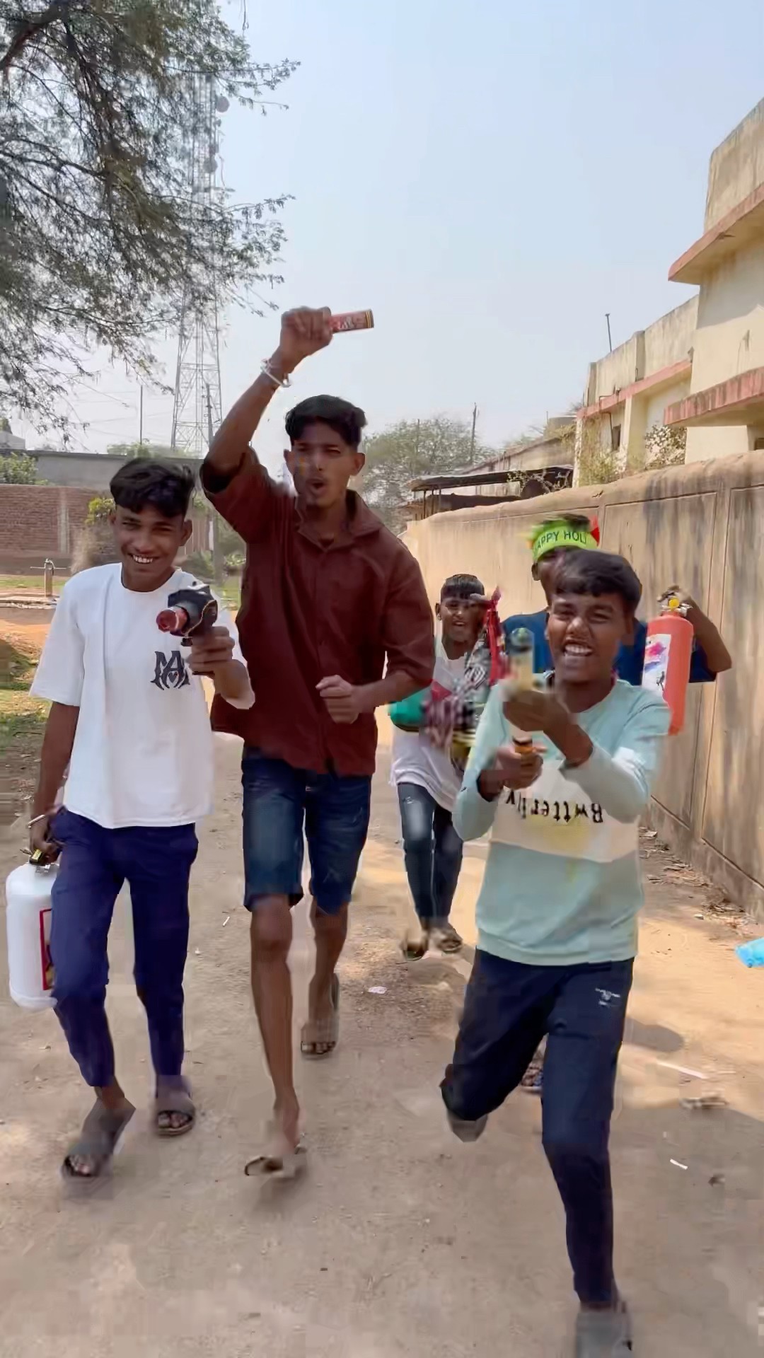 CHOTU KA HOLI FIGHT #shorts @FACTFIREKING