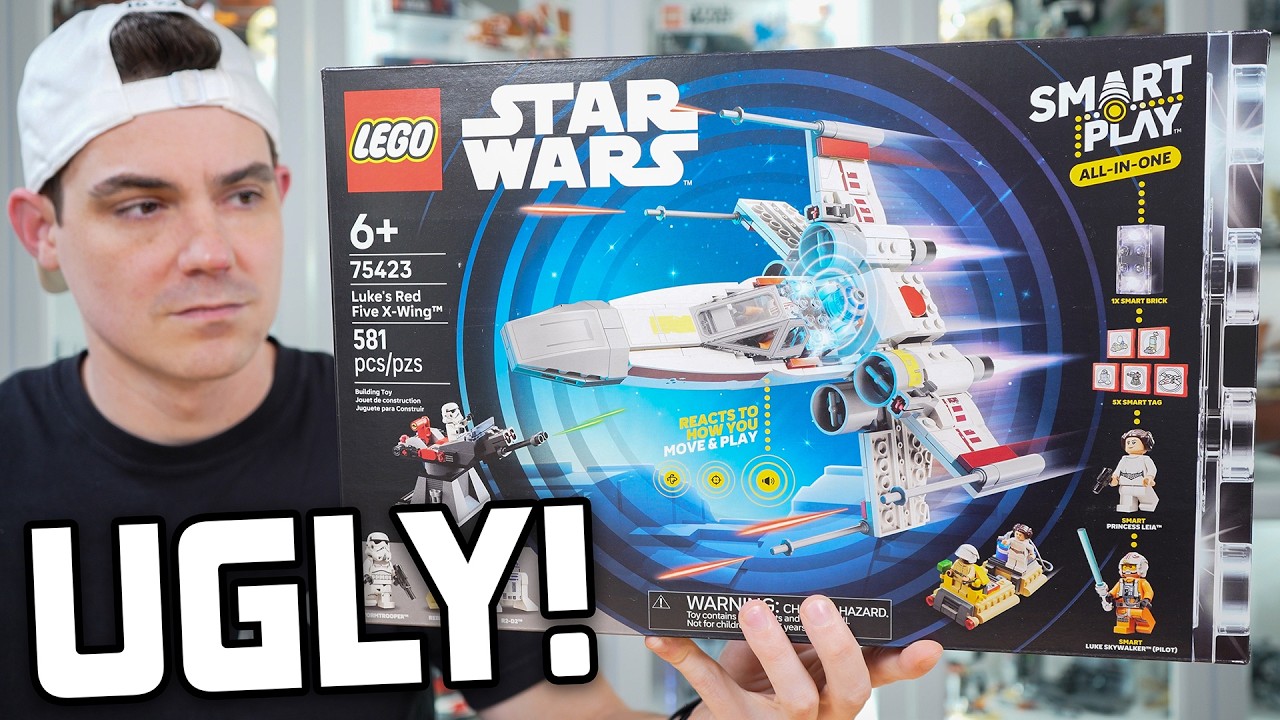 ДНО ДО КОНЦА? LEGO Star Wars SMART PLAY: Обзор истребителя X-Wing 