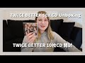 Opening TWICE 「BETTER」 CD Version A, B and Regular | 10x CD 開封