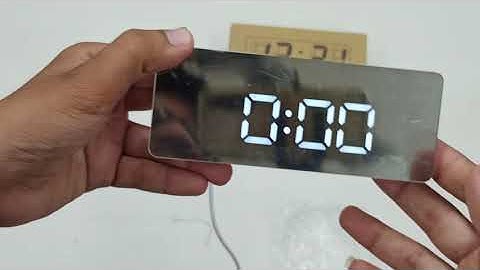 LED Digital Clock Unboxing & Review | Loud Sound Alarm Clock for Heavy Sleepers !
