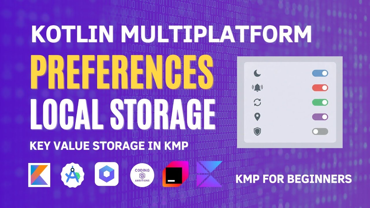 Local Shared Preferences in Kotlin Multiplatform | Key Value Storage ...