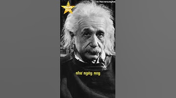 Nhà bác học thiên tài vật lý Albert Einstein