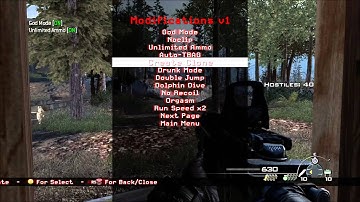 Modern Warfare 2 Special Ops Mod Menu with Download Link