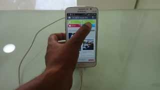 Samsung Galaxy Grand2  multitouch secret test