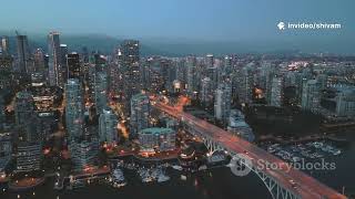 Vancover downtown generated by AI