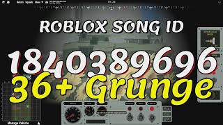 36  Grunge Roblox Song IDs/Codes