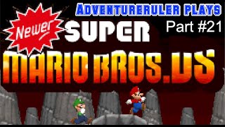 NEWER Mario Bros DS - PART 21 - ROM HACK - ADVENTURERULER PLAYS