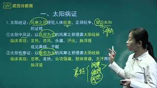 武百分中医66中医诊断学42六经辨证（执业）